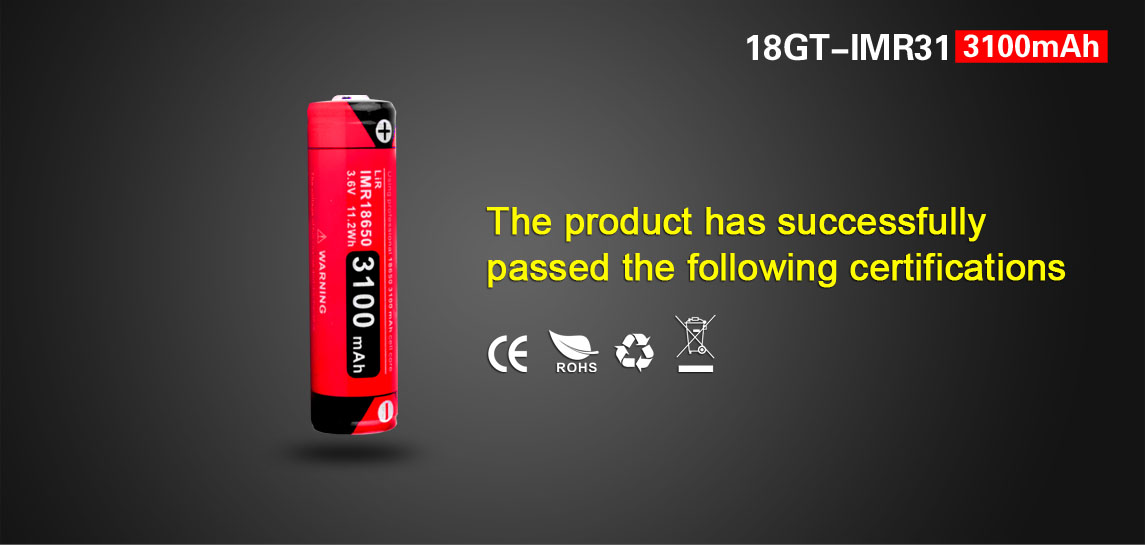 ΜΠΑΤΑΡΙΑ KLARUS 18GT-IMR31 3100mAh